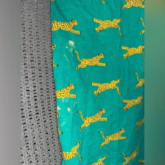 Hanna Andersson Adventures of Summer Animal Print T Shirt Dress 14-16 Kids - Picture 5 of 15